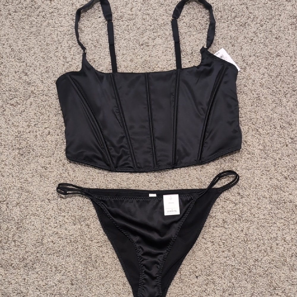 Auden Black Panties Intimates Sleepwear
